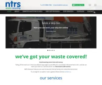 NTRS.com.au(NT Recycling Solutions) Screenshot