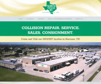 NTRvrepair.com(RV Collision Repair) Screenshot