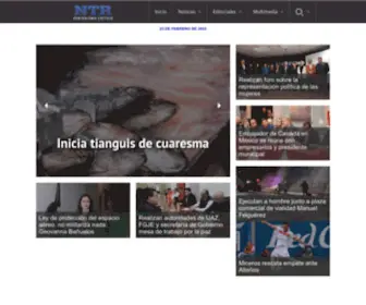 NTrzacatecas.com(NTR ZACATECAS) Screenshot