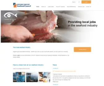 NTSC.com.au(The NT Seafood Council) Screenshot