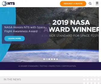 NTS.com(Testing, Inspection & Certification Services) Screenshot