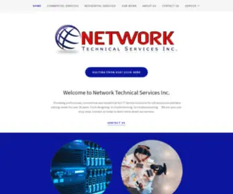 Ntsi.ca(Network Technical Services inc) Screenshot