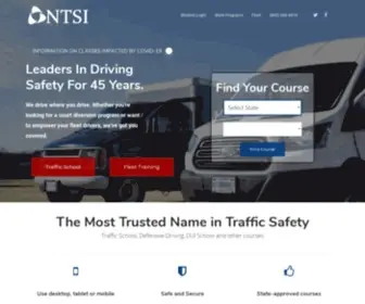 Ntsi.com(National Traffic Safety Institute) Screenshot