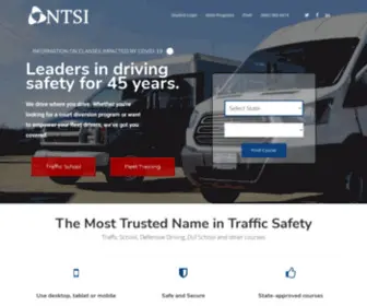 Ntsi.us(National Traffic Safety Institute) Screenshot