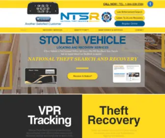 NTSRD.org(National Theft Search And Recovery) Screenshot