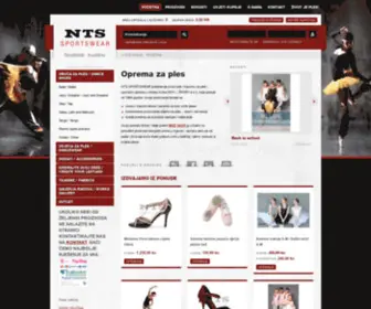 NTSsportswear.hr(Oprema za ples) Screenshot