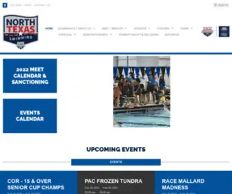 NTswim.org(North Texas Swimming) Screenshot