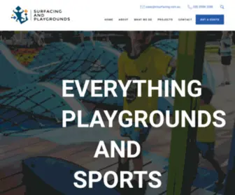 NTSYNtheticsurfacing.com.au(NT Sports and Playground Surfacing) Screenshot