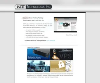 Nttec.com(Technology, Inc) Screenshot