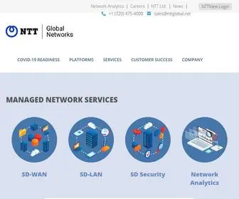 NTTglobal.net(NTT Global Networks) Screenshot