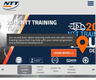 Nttinc.com(NTT Training) Screenshot
