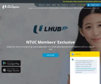 Ntuclearninghub.com(NTUC LearningHub) Screenshot