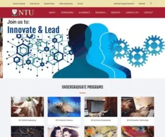 Ntu.edu.pk(National Textile University Faisalabad) Screenshot
