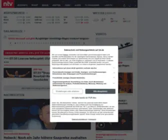 NTV.de(Nachrichten, aktuelle Schlagzeilen und Videos) Screenshot