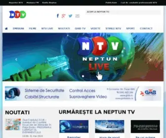 Ntvonline.ro(Neptun TV) Screenshot