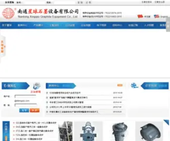 Ntxingqiu.com(南通星球石墨股份有限公司) Screenshot