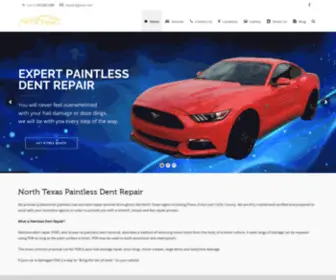 NTXPDR.com(North Texas Paintless Dent Repair) Screenshot