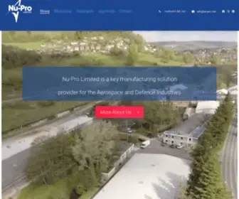 NU-Pro.com(Nu-Pro Ltd) Screenshot