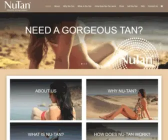 NU-Tan.co.za(The future of tanning has arrived) Screenshot