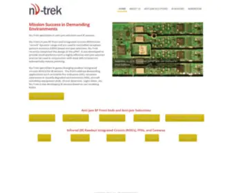 NU-Trek.com(Nu-Trek Inc) Screenshot