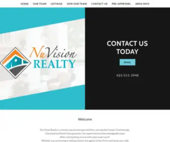 NU-Visionrealty.com(Nu Vision Realty) Screenshot