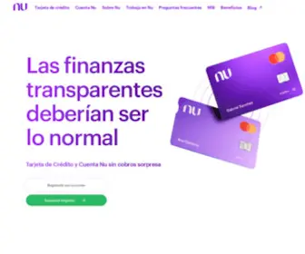 NU.com.mx(Una) Screenshot