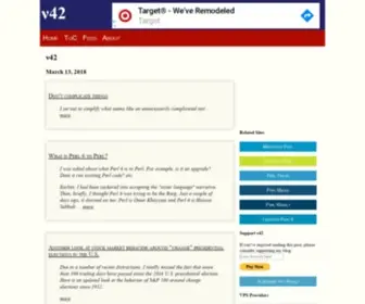 NU42.com(ν42) Screenshot