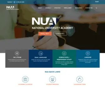 Nuacademy.org(National University Academy) Screenshot