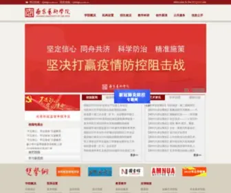 Nua.edu.cn(南京艺术学院) Screenshot