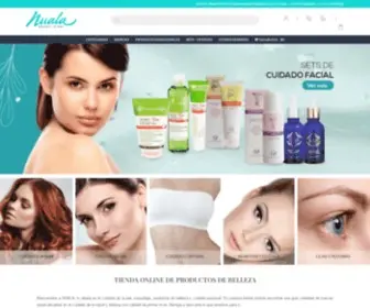 Nuala.com.co(Nuala Beauty Store) Screenshot