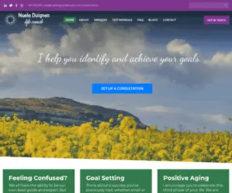 Nualaduignanlifecoach.com(Nuala Duignan Life CoachNuala Duignan Life Coach WordPress) Screenshot