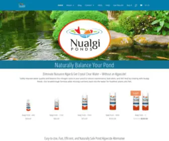 Nualgiponds.com(Nualgi Ponds) Screenshot