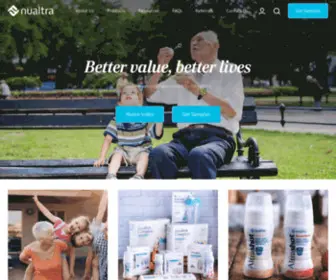 Nualtra.com(The home of Nualtra) Screenshot