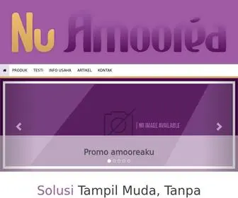 Nuamooreabeauty.com(Nu Amoorea Beauty untuk Solusi Tampil Muda) Screenshot