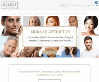 Nuanceaesthetics.com(Best MedSpa) Screenshot