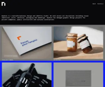 Nuances.lu(Nuances design studio) Screenshot