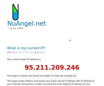 Nuangel.net(Since 1999) Screenshot