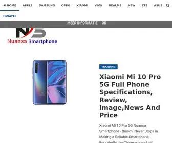 Nuansasmartphone.net(Nuansa Smartphone) Screenshot