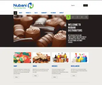 Nubanitradingcompany.com(Nubani Distributors) Screenshot