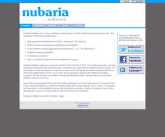 Nubaria.com(Nubaria Software) Screenshot