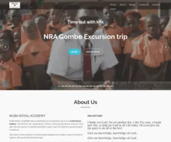 Nubaroyalacademy.com(NRA) Screenshot