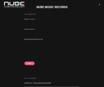 Nube-Music.com(Nube Music) Screenshot