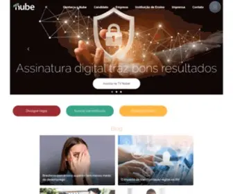 Nube.com.br(Estágios Estagiários Aprendizes) Screenshot