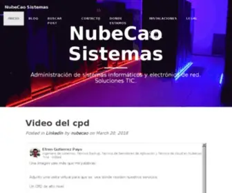 Nubecao.com(NubeCao Sistemas) Screenshot