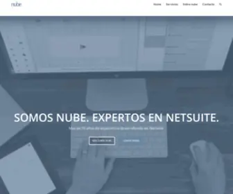 Nubelatam.co(Expertos en NetSuite) Screenshot