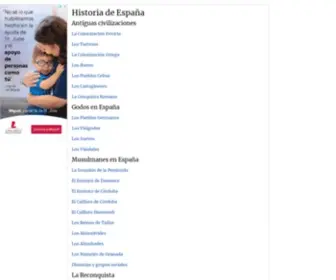 Nubeluz.es(Historia de Espa) Screenshot