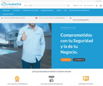 Nubetia.com(La empresa #1 manejando la nube) Screenshot