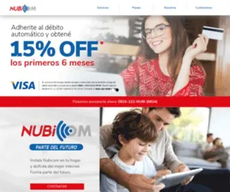 Nubicom.com.ar(Internet en Salta) Screenshot