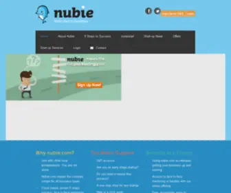 Nubie.com(From start to business) Screenshot