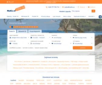 Nubis.cz(Dovolená last minute) Screenshot